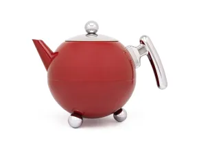 Bredemeijer Theepot Bella Ronde 1.2L Carmine Red - 101002