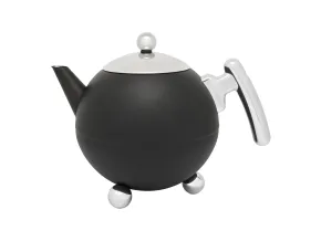 Bredemeijer Theepot Bella Ronde 1.2L matt Black - 101006