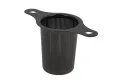 Theefilter RVS Zwart met 2 grepen