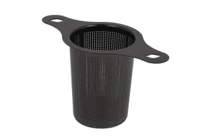 Theefilter RVS Zwart met 2 grepen