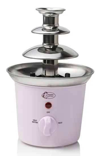 Bestron chocolade fontein Roze ACF300P - Roze