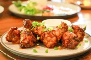 Kip met de BBQ  rub kruidenmix