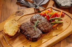 Gegrilde biefstuk met biefstuk kruidenmix