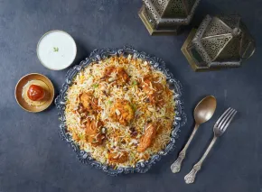 Biryani met Kip met de Biryani kruidenmix van de Kruidenbaron