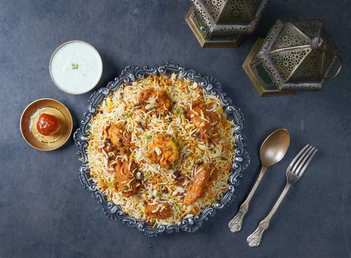 Biryani met Kip met de Biryani kruidenmix van de Kruidenbaron