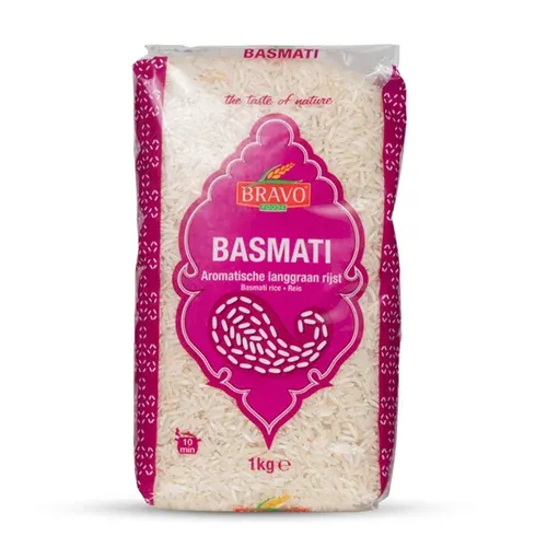 Basmati rijst 1000 gram - zak 1 kilo