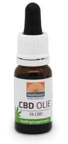 Cannabidiol olie 5 % 10 ml - MT1534 flesje 10 ml