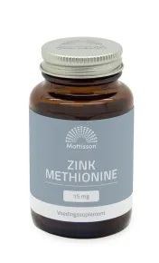Zink Methionine 15mg - 90 capsules - MT2406 Pot met 90 capsules