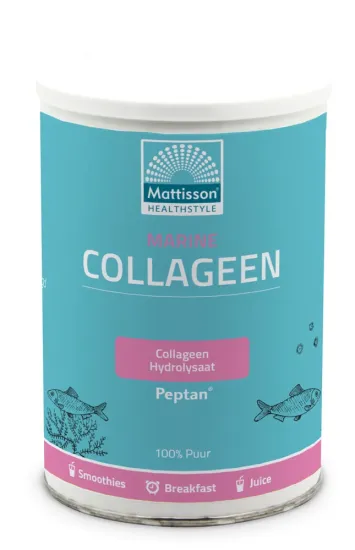 Marine Collageen Hydrolysaat Pure 300 gram - MT3002 pot met 300 gram