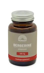 Berberine 500mg - Rerbersa® - 60 capsules - MT2618 pot met 60 tabletten