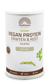 Biologisch Vegan proteïne poeder - Erwten & Rijst - 500 gram - MT2823 pot 500 gram