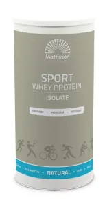 Wei Proteïne poeder - Isolaat 93% - 500 gram - MT2853 pot 500 gram