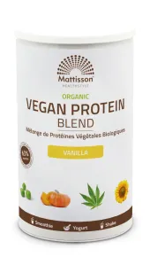Biologische Vegan Proteïne Blend 63% - Vanille - 400 gram - MT2871 pot 400 gram