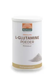 L-Glutamine Aminozuur poeder - 250 gram - MT4114 pot met 250 gram