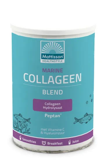 Marine Collageen Hydrolysaat Blend 300 gram - MT3007 pot met 300 gram
