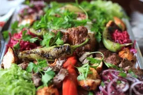 Gekruid lamsvlees met mediterrane flair