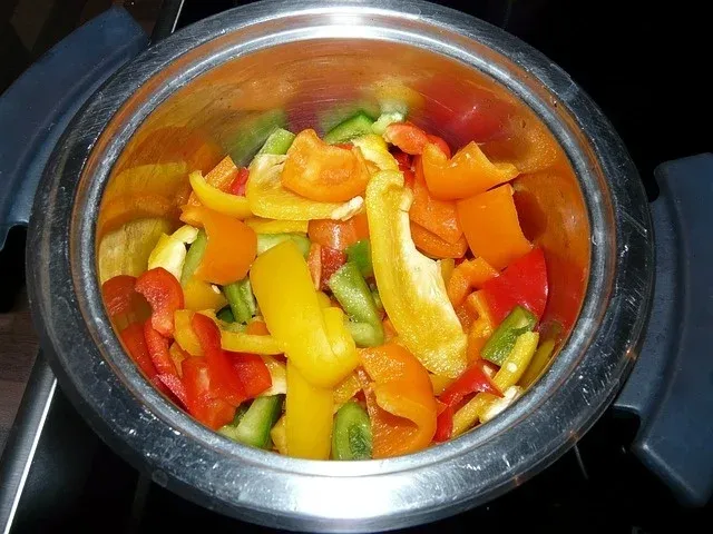 Vegetarische stoofpot met De chakalaka kruiden van de Kruidenbaron