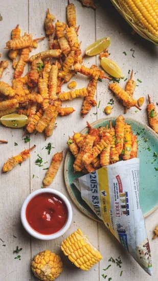 Zelfgemaakte frietjes met Hollandse kruiden