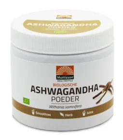 Ashwagandha Absolute BIO poeder 200 gram - MT2047 pot met 200 gram