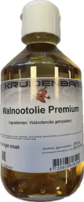 Walnootolie Premium 250 cc - flesje