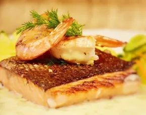 Zalmfilet met citroenpeper