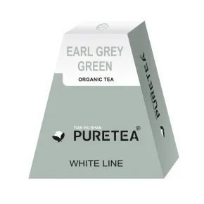 Earl Grey Green Organic White Line 36 stuks - 1 doos met 36 buideltjes