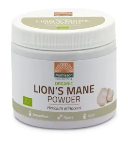 Lion-s Mane Poeder Biologisch 100 gram - MT2056 pot met 100 gram