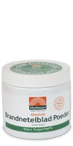 Absolute Brandnetelblad Poeder Bio Raw 200g - MT2061 pot met 200 gram