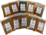 Kruidenpakket mixen met zout - 10-delig inclusief strooibusje bestaande uit: 15524S 15556S 15628S 16086S 16087S 16226S 16235S 16727S 16735S 16841S met 10 strooibusjes 100ml en 10 blanco labels