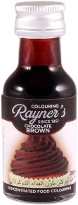 Kleurstof chocolade bruin 28 ml - flesje