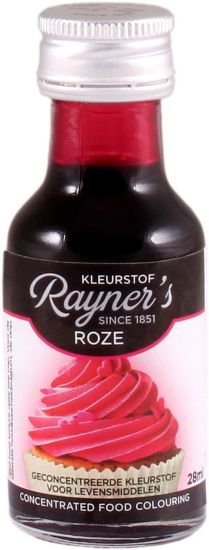 Kleurstof roze 28 ml - flesje