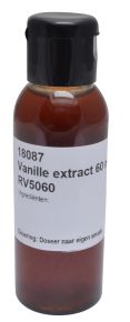 Vanille extract 60 ml - Flesje met 60 ml