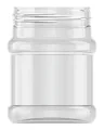 Strooibus kunststof 230 ml met rode deksel - met rode flappercap
