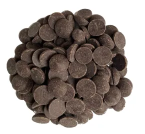 Chocolade druppels puur 54,5 % Callebaut - zak 1 kilo