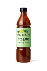 112saus 500ml - fles 500 ml