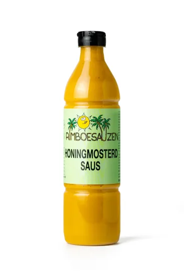 Honing Mosterdsaus 500ml - fles 500 ml