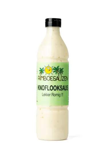 Knoflooksaus 500ml - fles 500 ml