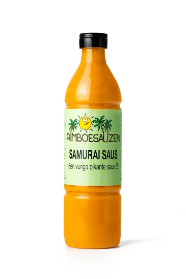 Samurai saus 500ml - fles 500 ml