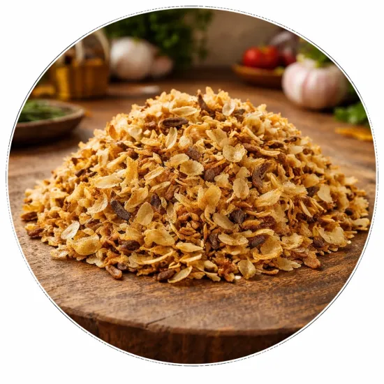 Uiensnippers geroosterd - strooibus 80 gram