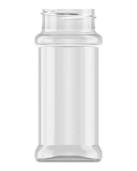 Strooibus kunststof 100 ml met maalwerkkop - inclusief maalwerkkop zwart