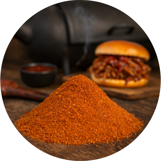 Pulled pork/beef/chicken kruidenmix Spicy - Baal a 20 kilo levertijd 3 tot 5 werkdagen