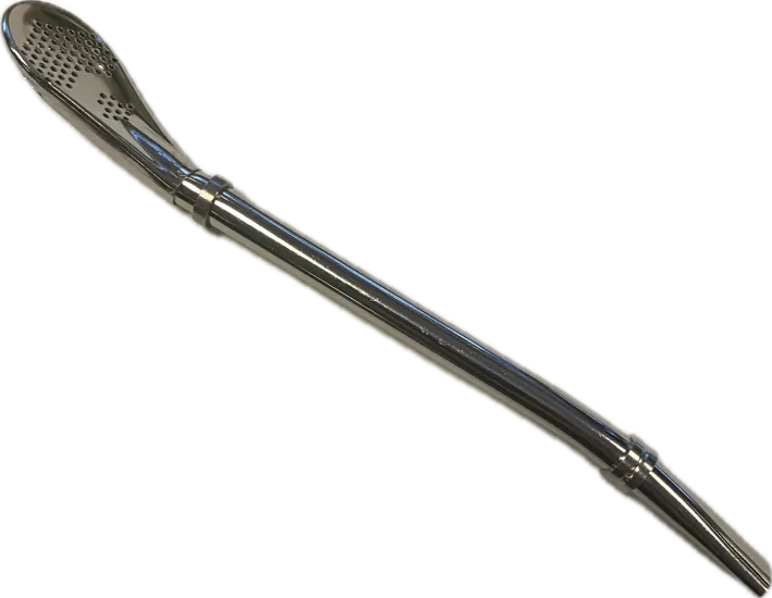 Bombilla (metalen rietje) voor Mate thee