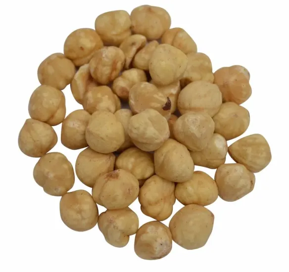 Hazelnoten wit geroosterd en ongezouten - zak 250 gram