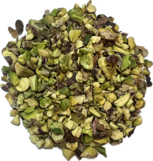 Pistachenoten stukjes ongebrand en gepeld