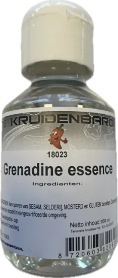 Grenadine essence 100 cc - flesje