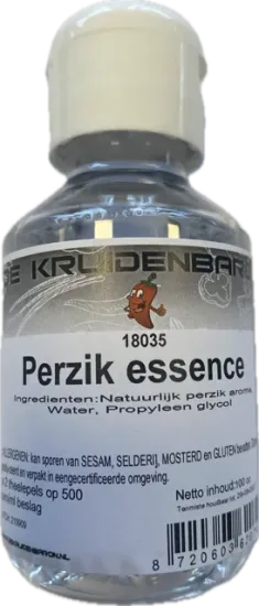 Perzik essence 100 cc - flesje