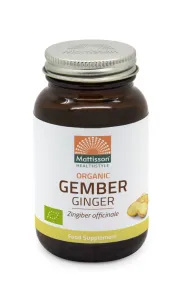 Gember Biologisch capsules - MT2011 flesje met 120 capsules