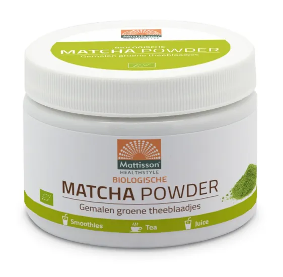 Matcha poeder Biologisch - MT2193 potje met 125 gram