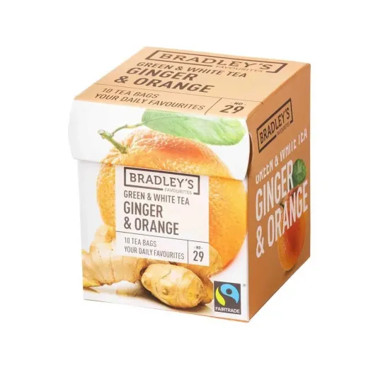 Favourites Ginger & Orange 72 buideltjes - 1 doos met 72 zakjes