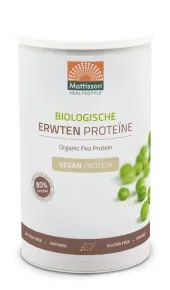 Erwten poeder vegan Biologische proteïne - MT2828 pot met 350 gram